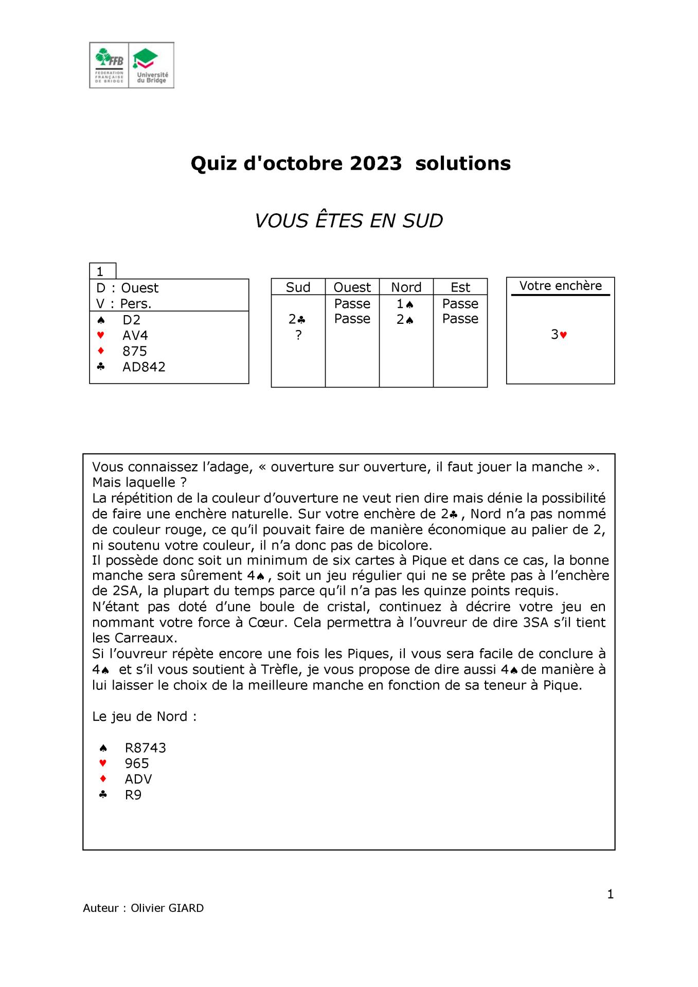 Formation continue des moniteurs solutions decembre 2020 page 1