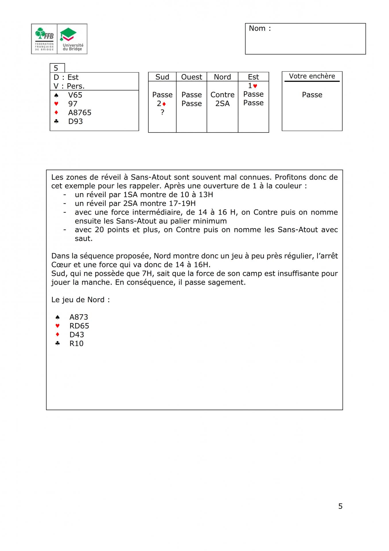 Formation continue des moniteurs solutions janvier 2022 6