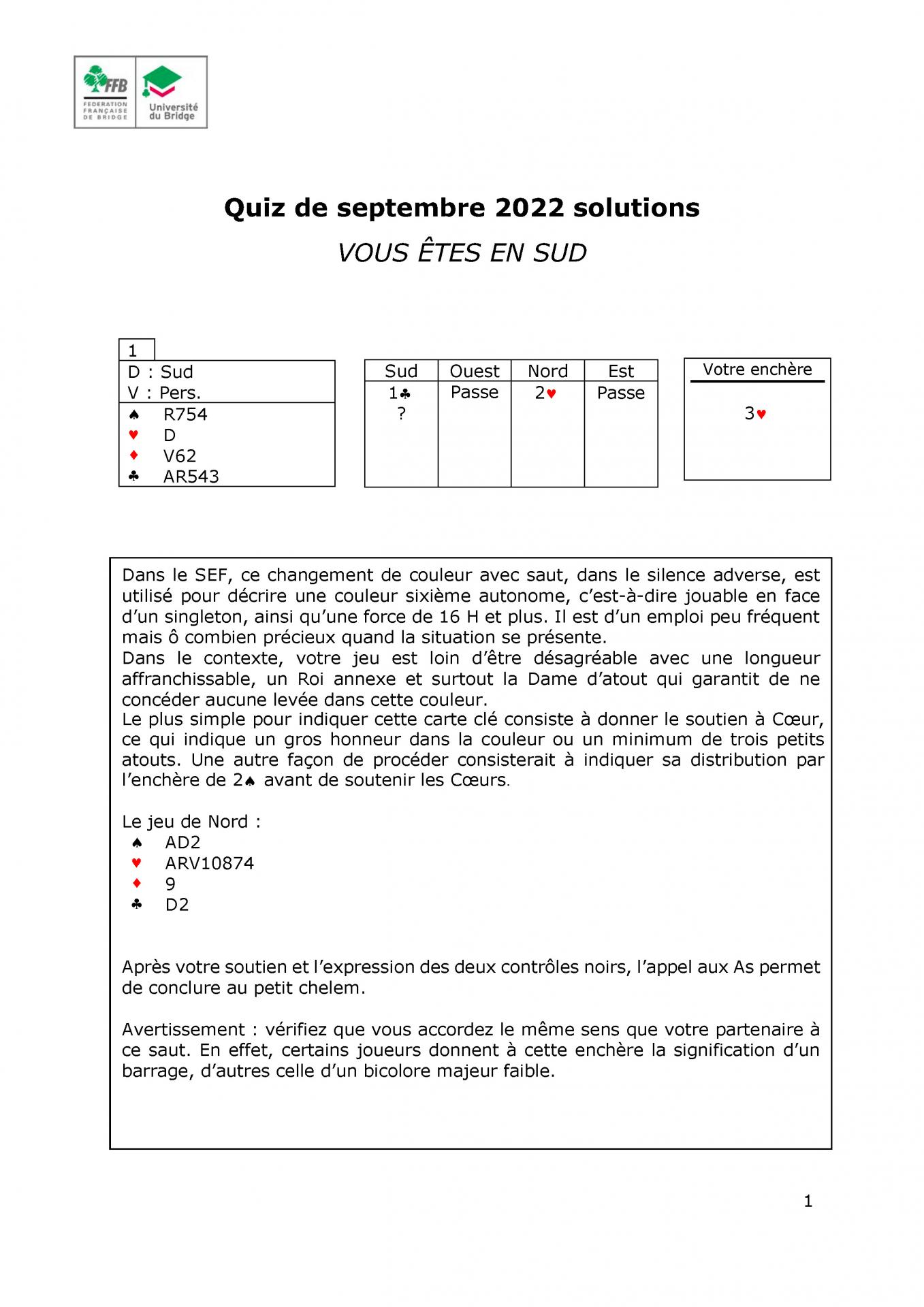 Formation continue des moniteurs solutions mai 2022 page 9