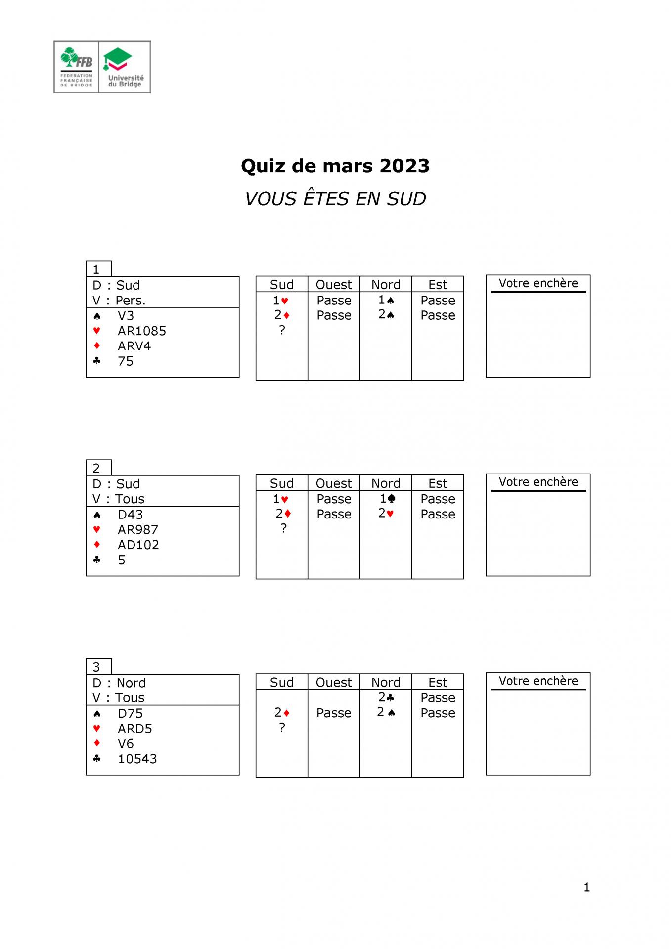 Janvier 2023 questions page 1