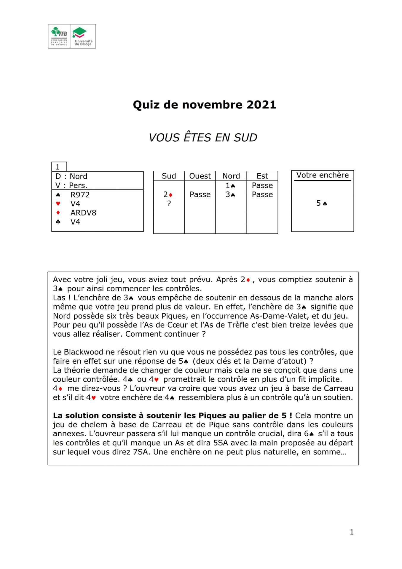 Quiz moniteurs solutions fevrier 2019 14