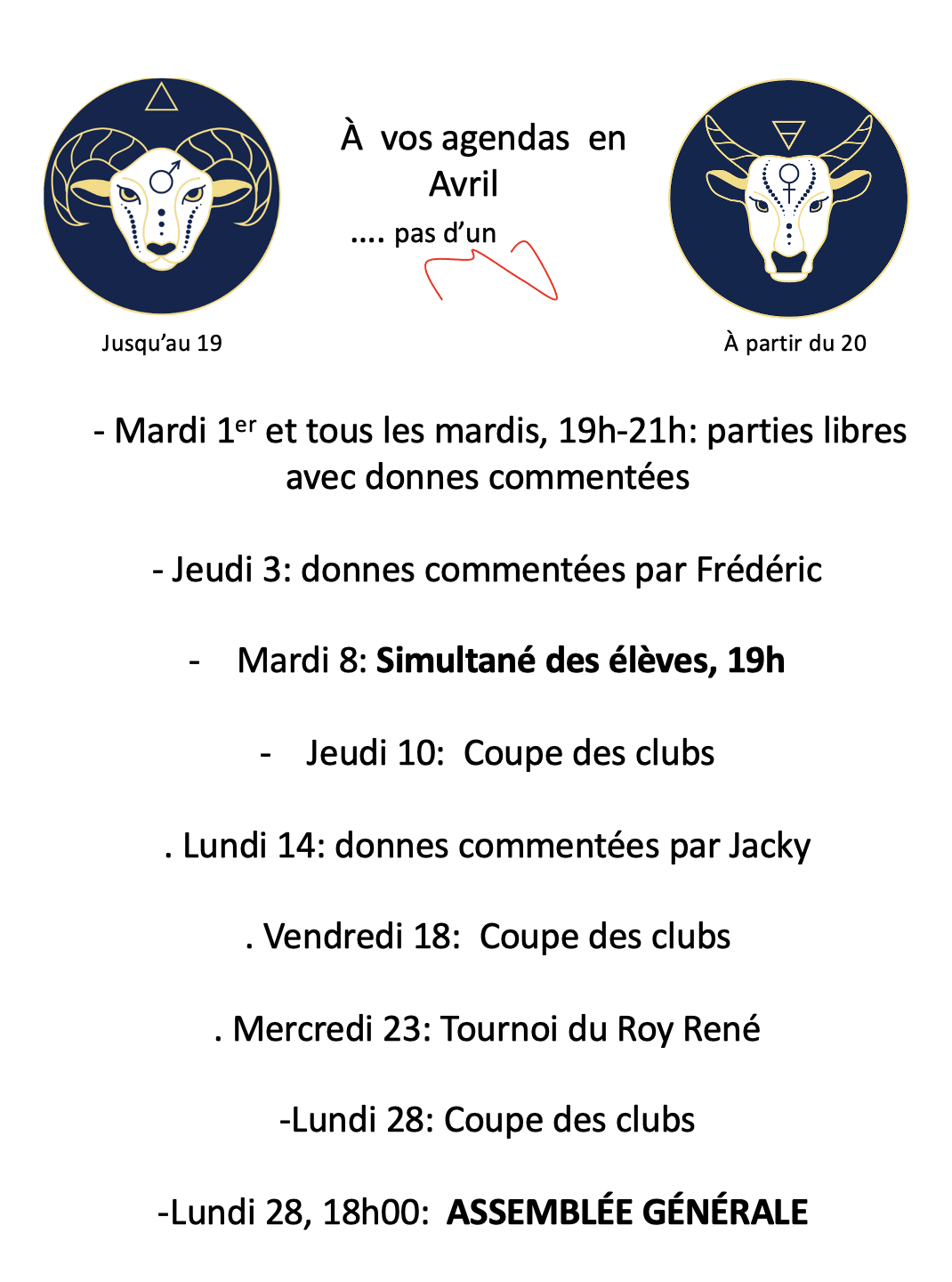 Affiche avril