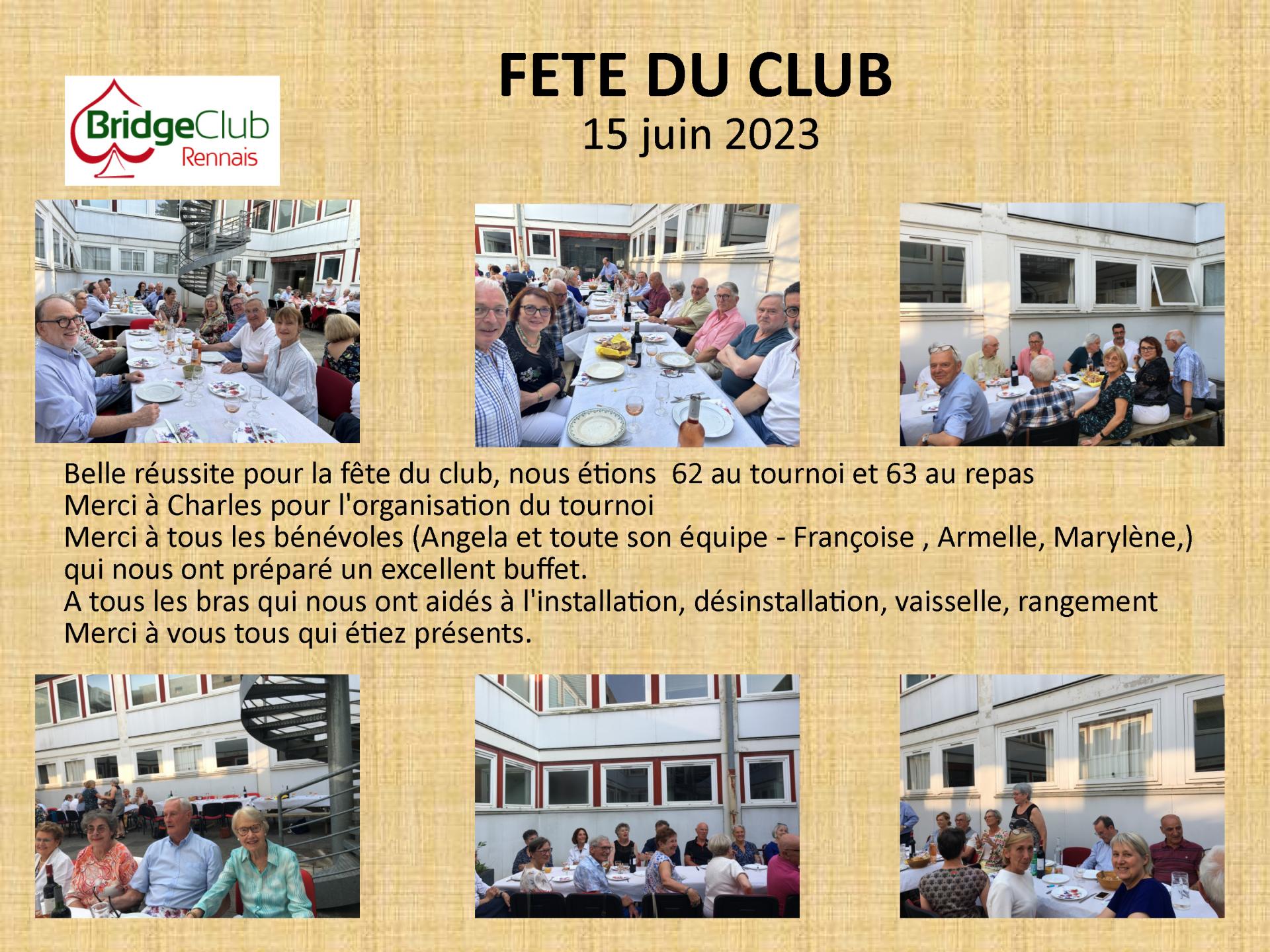 Fete du club 2023