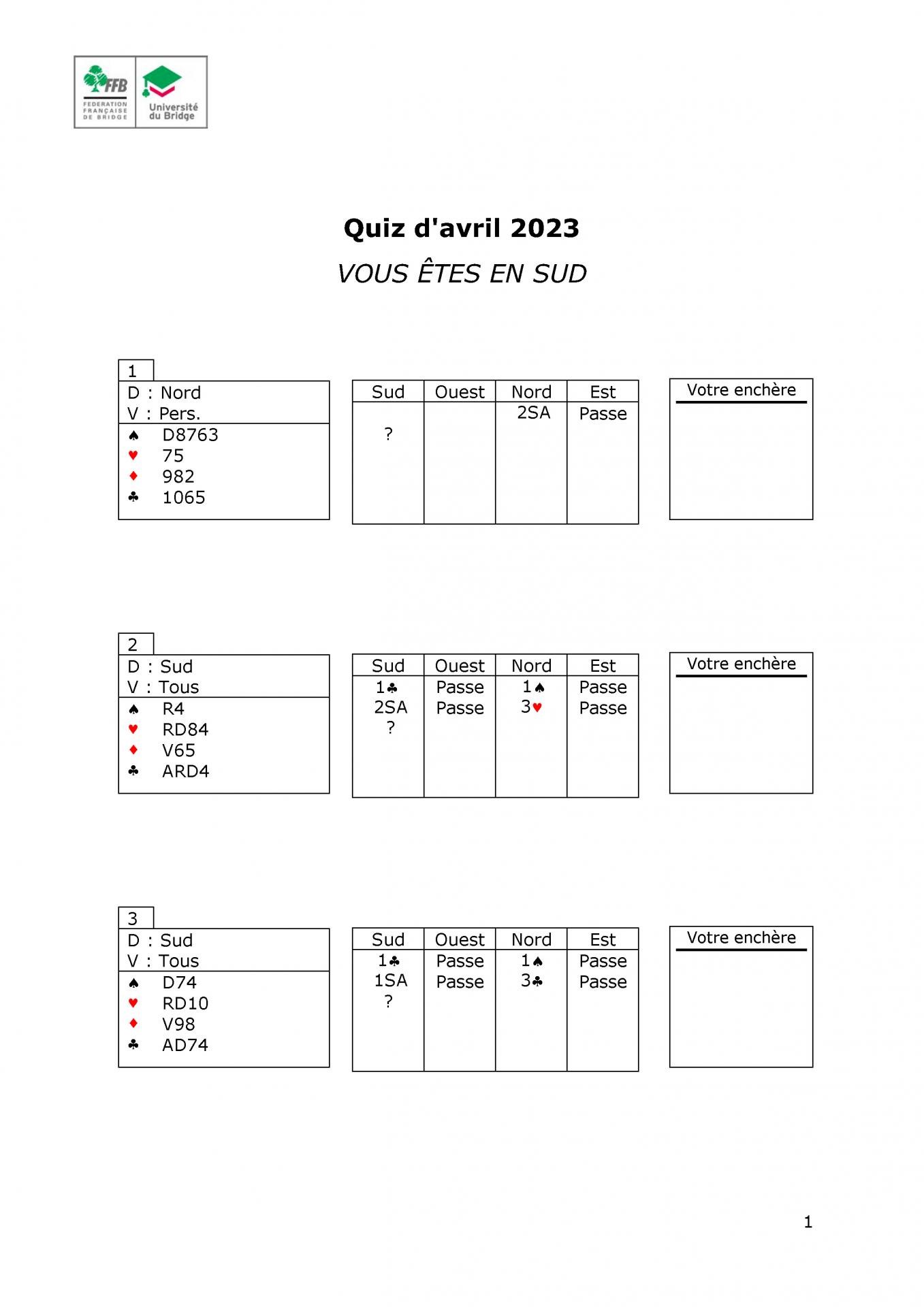 Fevrier 2023 questions page 1