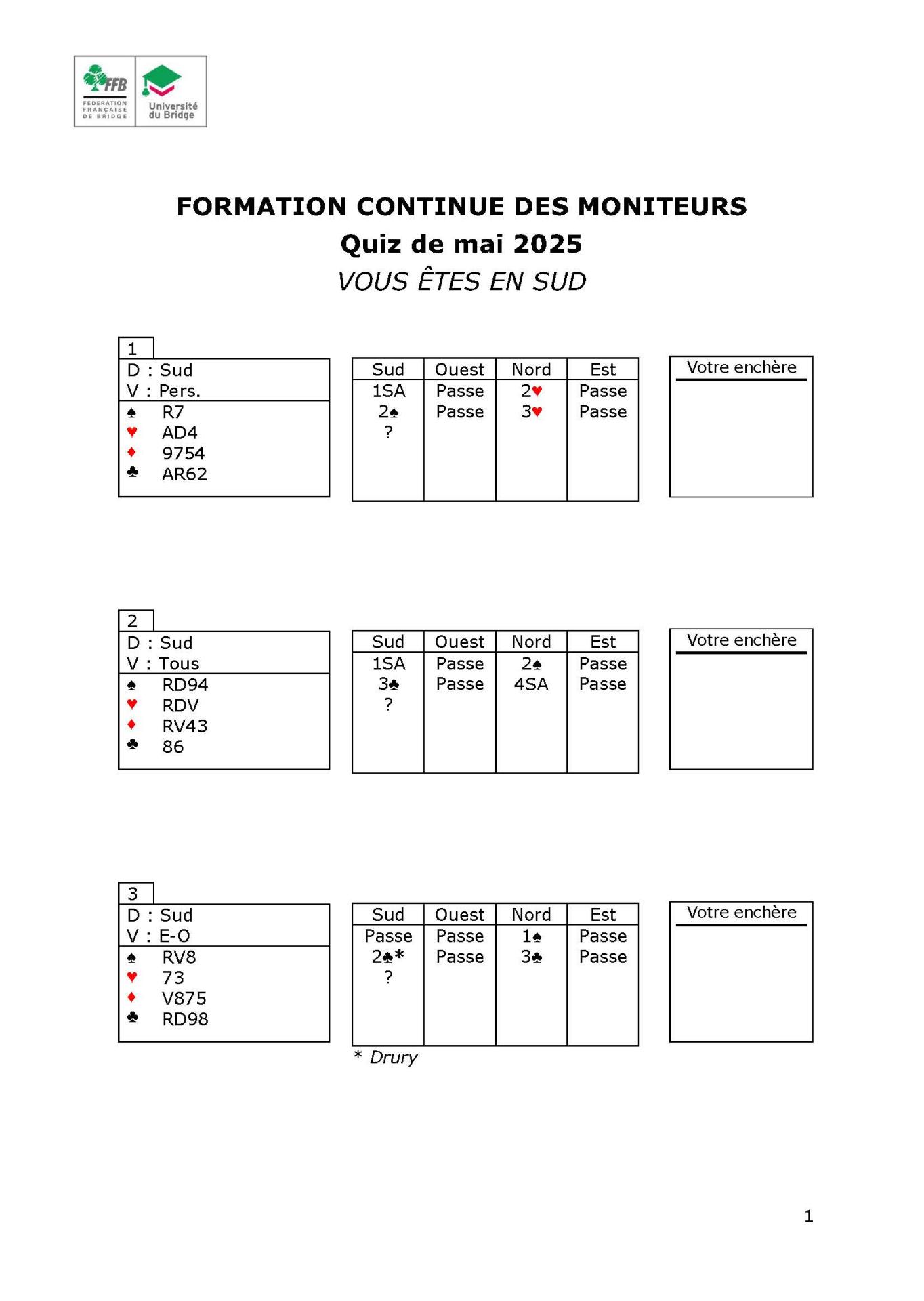 Formation continue des moniteurs janvier 2025 page 1