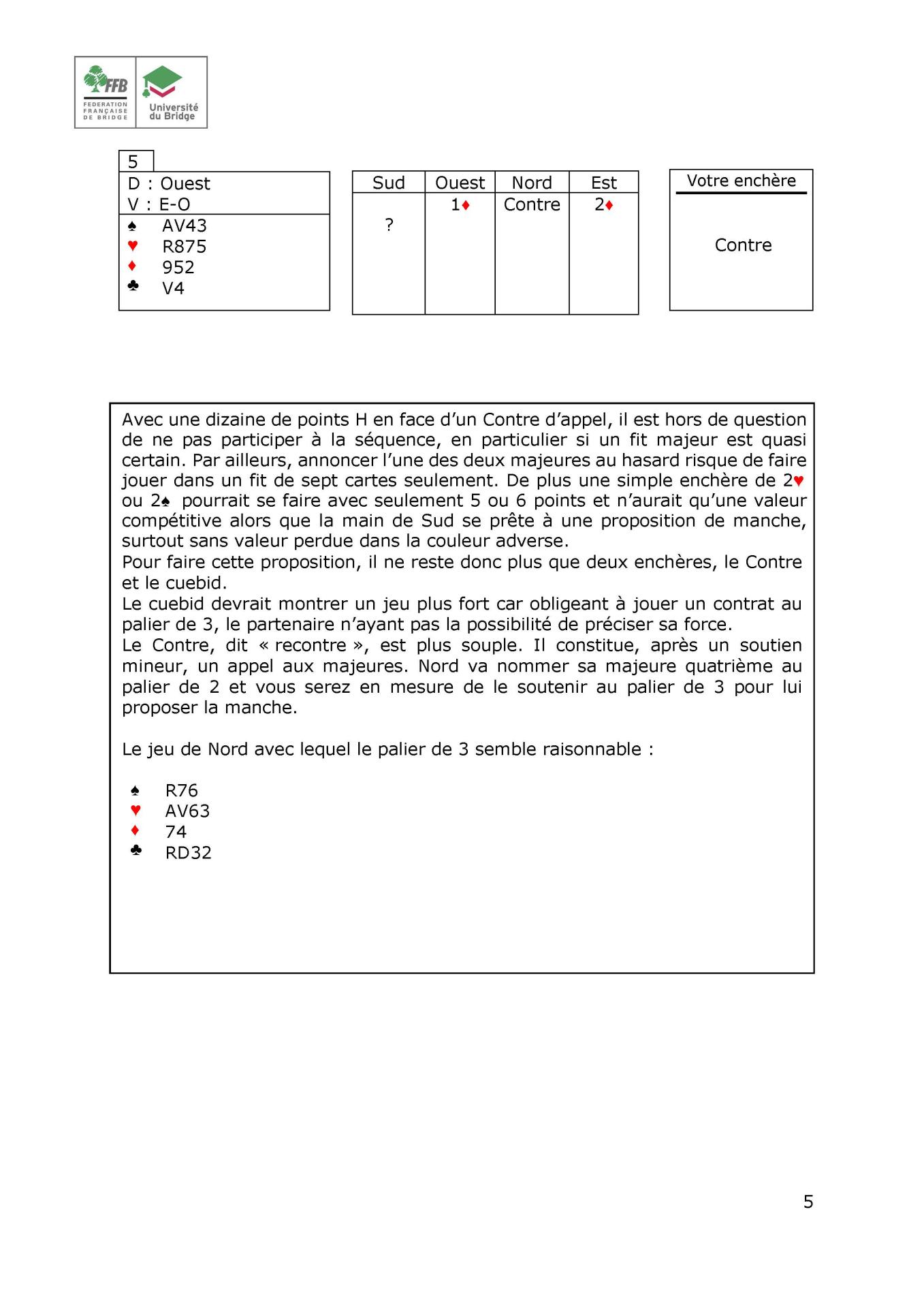 Formation continue des moniteurs solutions janvier 2025 page 5