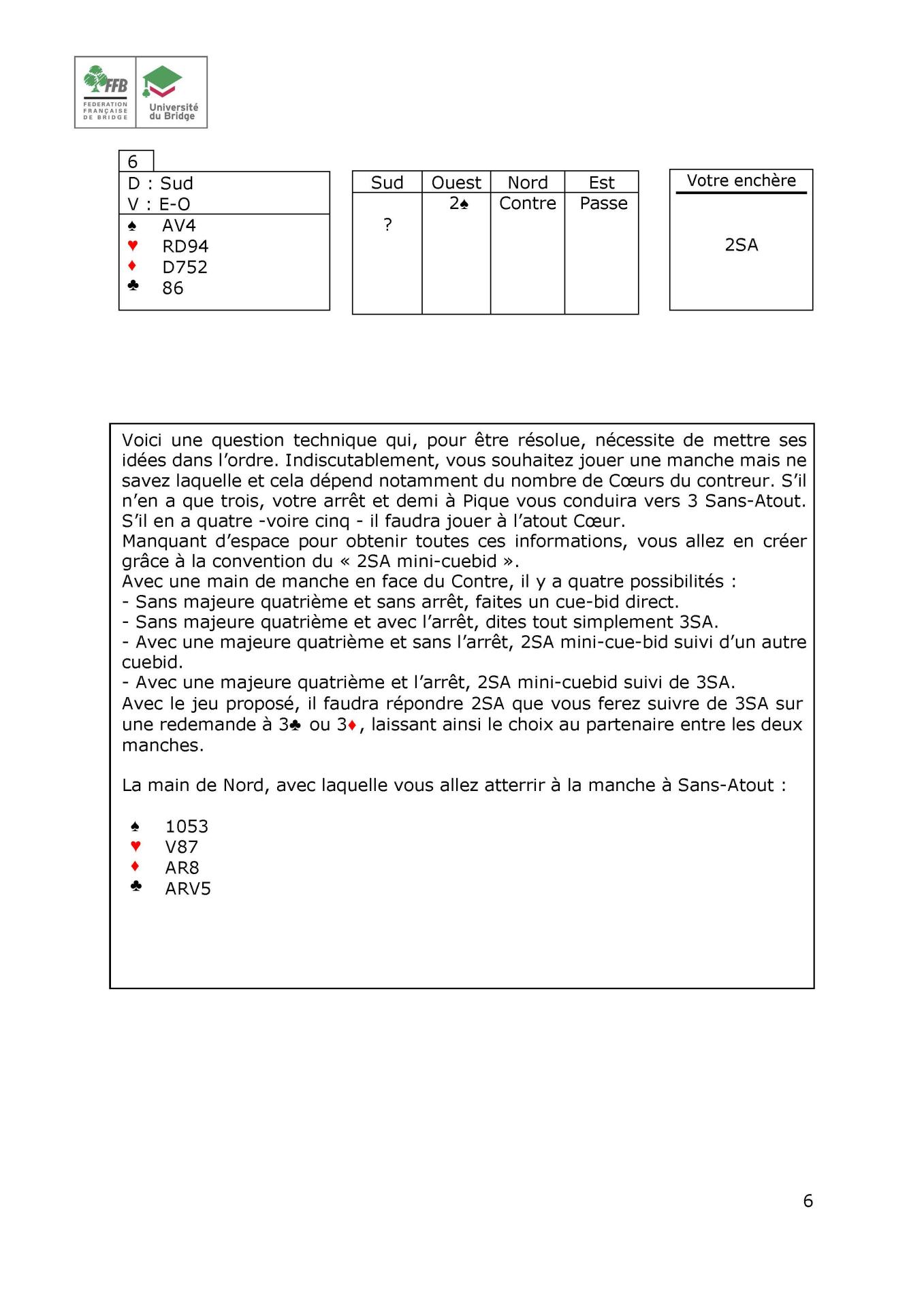 Formation continue des moniteurs solutions janvier 2025 page 6