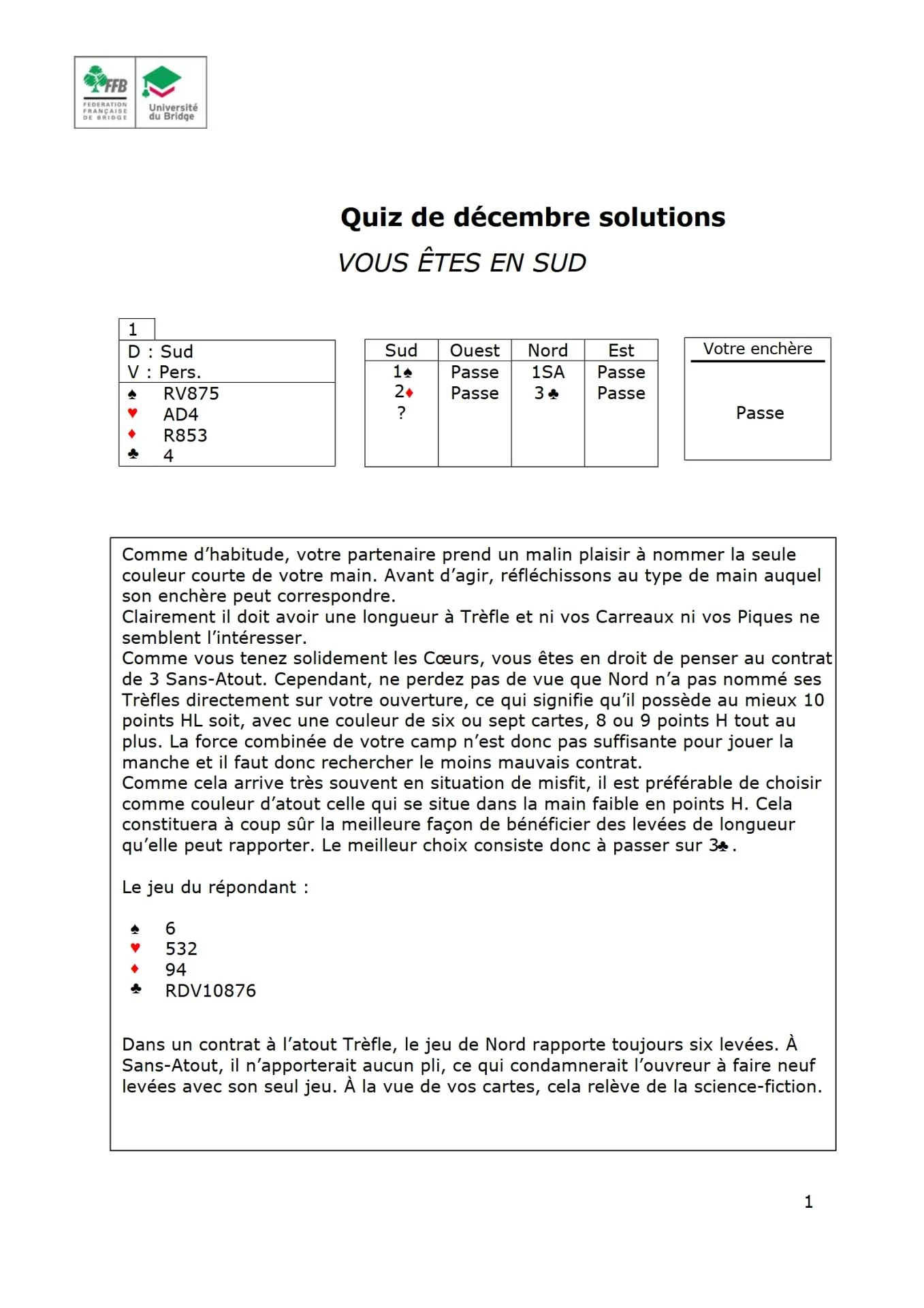 Formation continue des moniteurs solutions mai 2024 1