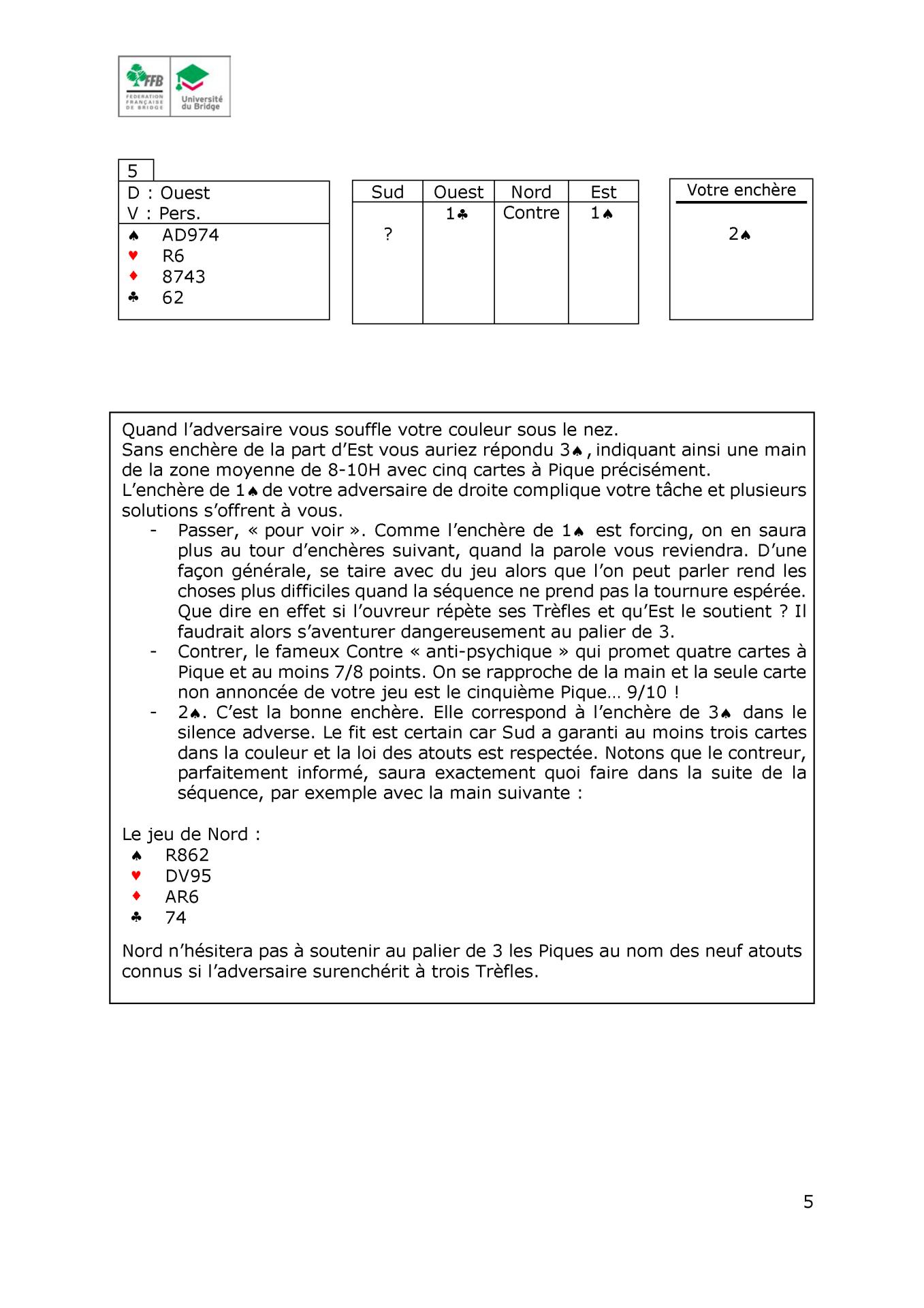 Formation continue des moniteurs solutions novembre 2020 page 5