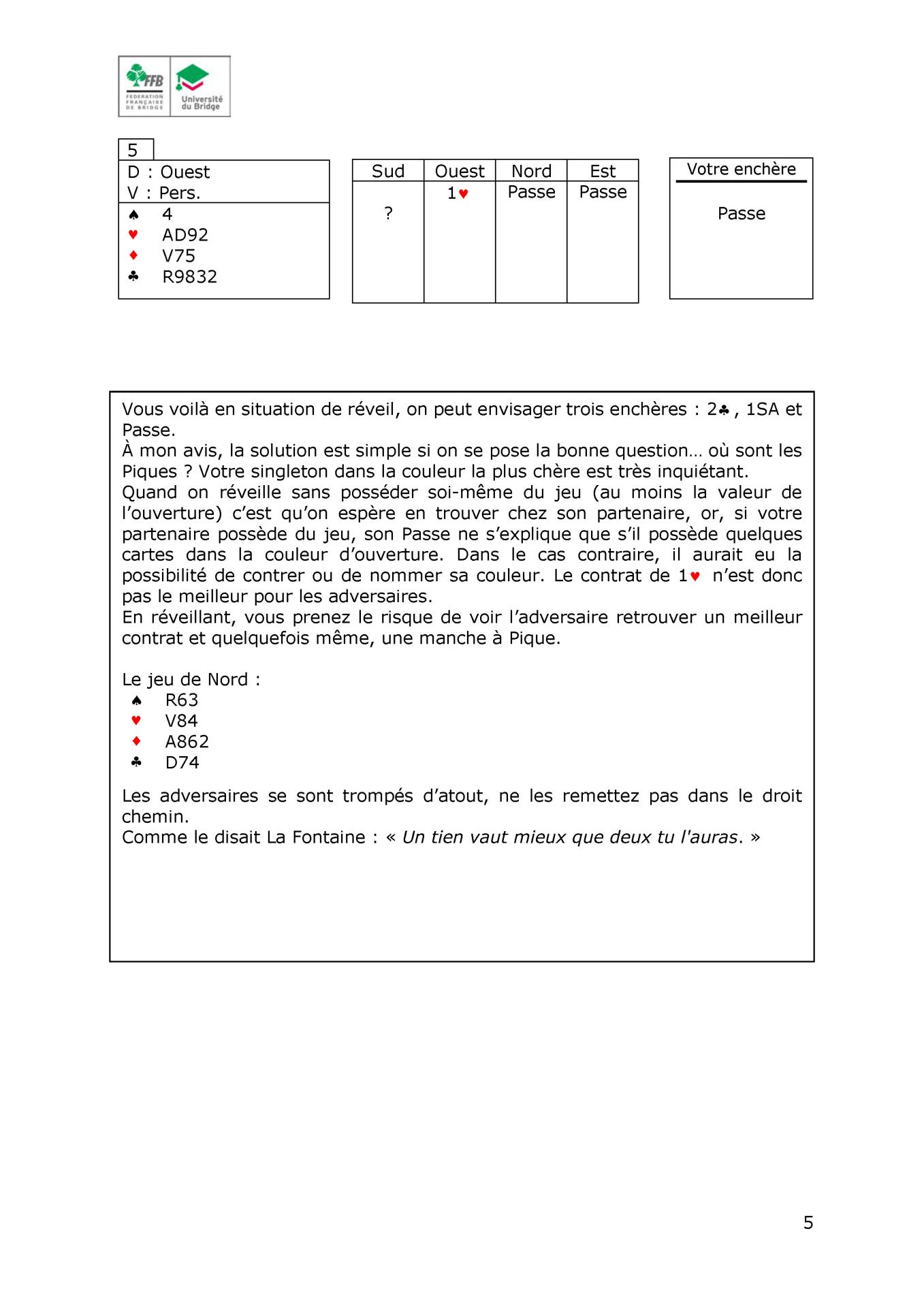 Formation continue des moniteurs solutions octobre 2020 page 5
