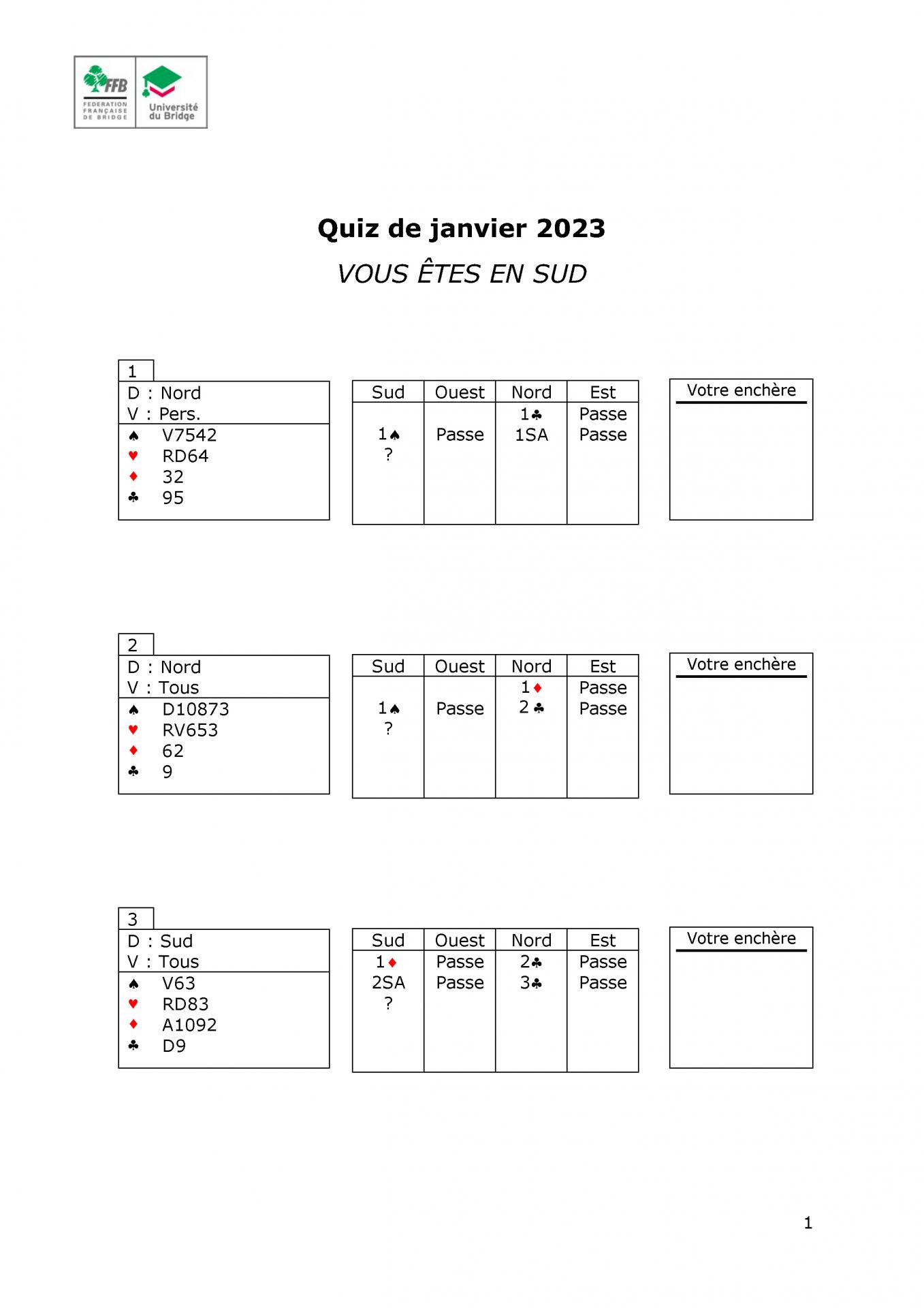 Novembre 2022 questions page 1