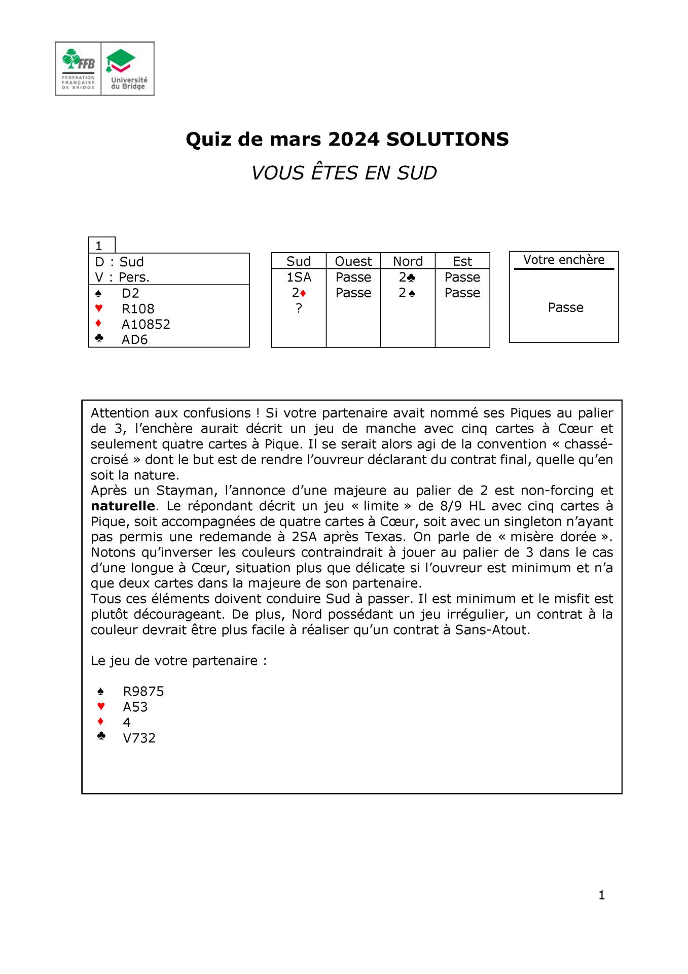 Quiz moniteurs solutions decembre 2023 page 1